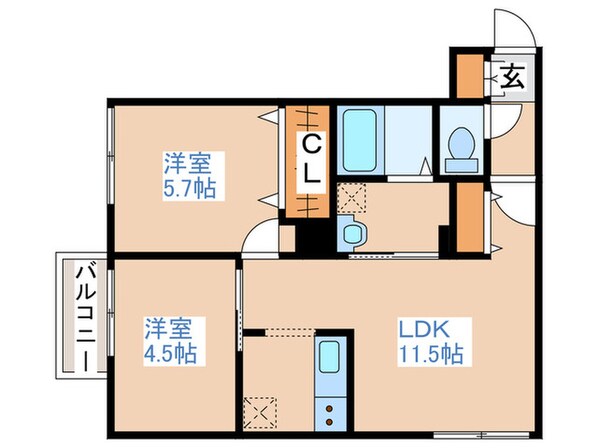 ＢＲＡＭＡの物件間取画像